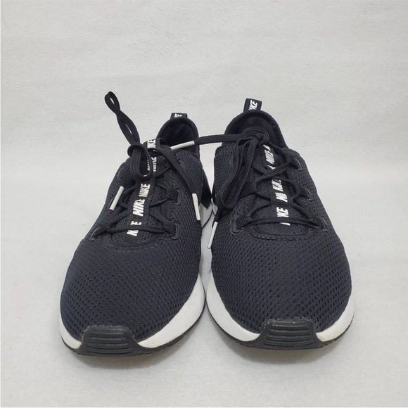 Nike Ashin Black/White Running Sneakers Size 7.5 - Picture 2 of 6